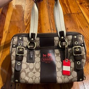 Vintage COACH Medium Bowling Bag